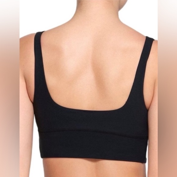 SKIMS Fits Everybody Square Neck Long Line Bra Size Medium Sports Bra Comfort - Picture 2 of 6